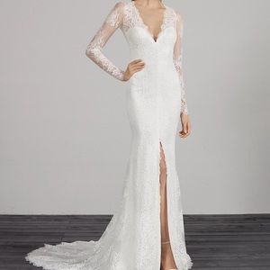 Pronovias Marsella Wedding Dress NWT Size US 16